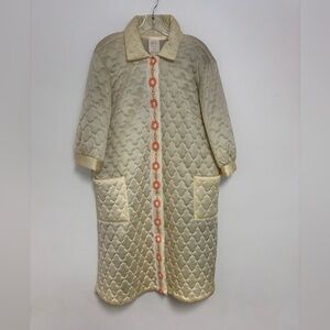 Vintage 60s 70s Quilted Bathrobe